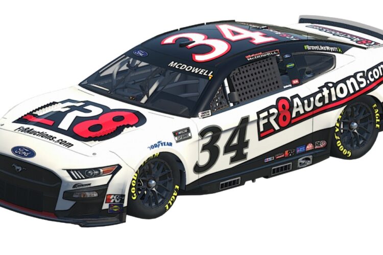 NASCAR: Fr8Auctions Continues Major Partnership with Front Row Motorsports