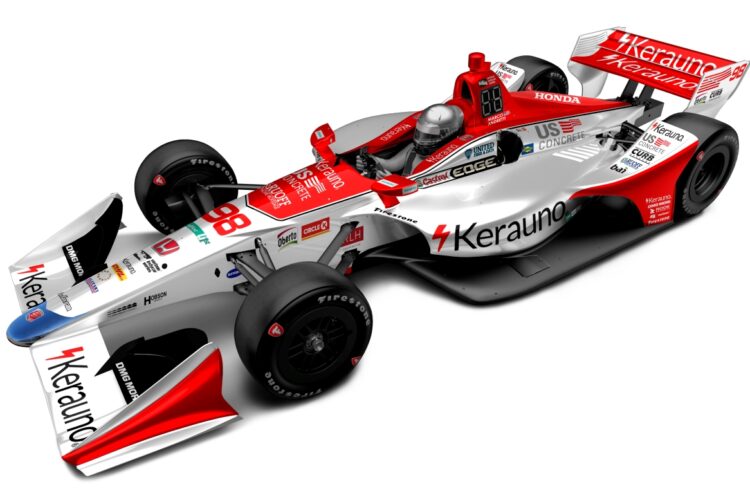 Kerauno To Sponsor Marco Andretti And Alexander Rossi at Barber