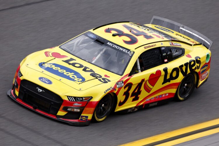 NASCAR: Blaney, McDowell top opening practices at Daytona