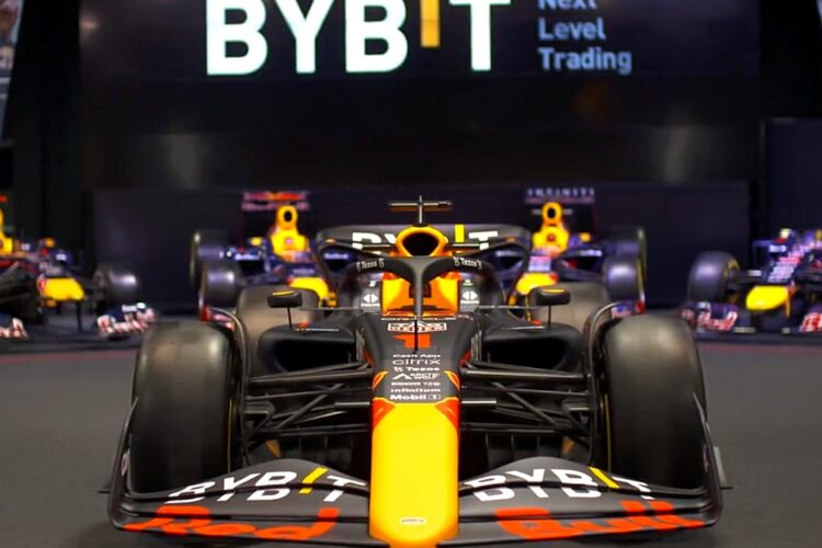 F1: Red Bull Racing sign record breaking Crypto sponsorship deal with Bybit