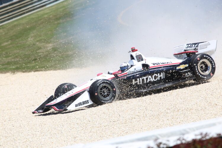 Power tops opening IndyCar practice in Alabama