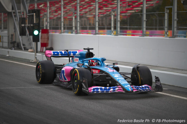 F1 Testing Day 2: Ocon leads morning times in Bahrain