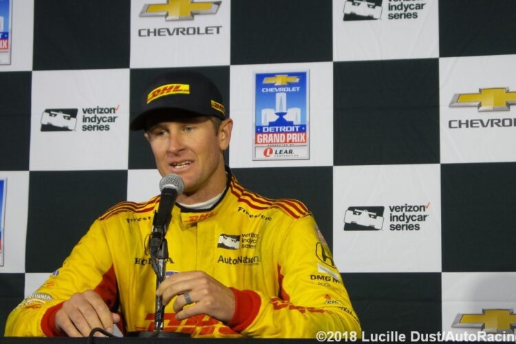 Detroit GP Race 2 Press Conference