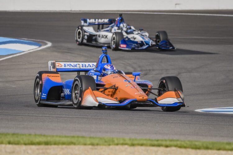 Dixon tops final Indy GP warmup