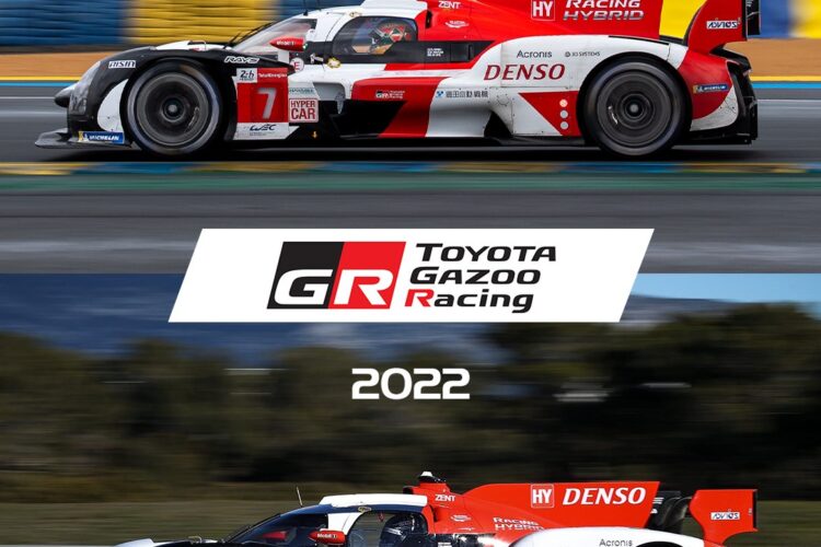 WEC: Toyota reveals updated GR010 Le Mans Hypercar for 2022