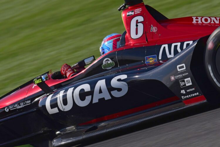 Wickens not happy stroking it in IndyCar