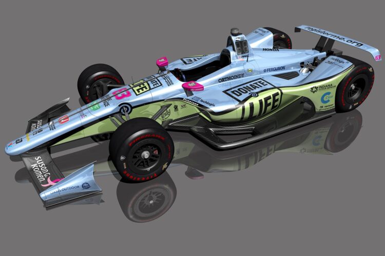 Pippa Mann Returns to DCR for Indy 500, Partners with Donate Life Indiana