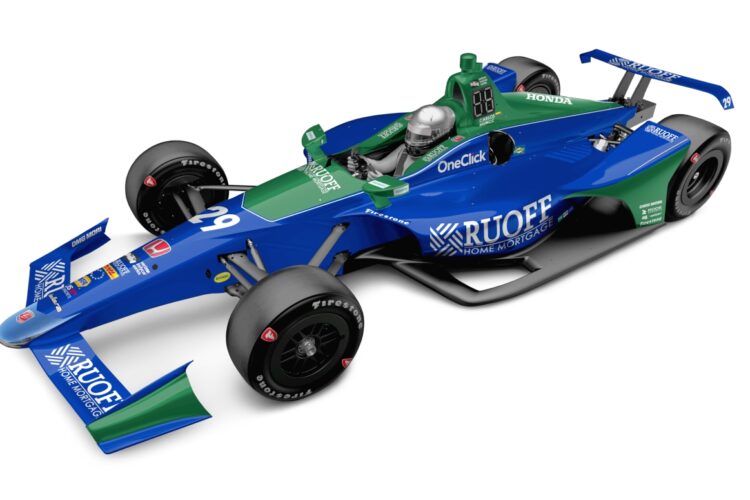 Ruoff Home Mortgage Returns to the Indianapolis 500 as Primary Sponsor for Carlos Munoz