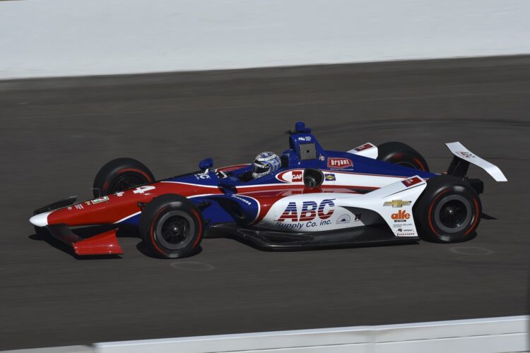 Kanaan tops afternoon test times at Indy (Update)