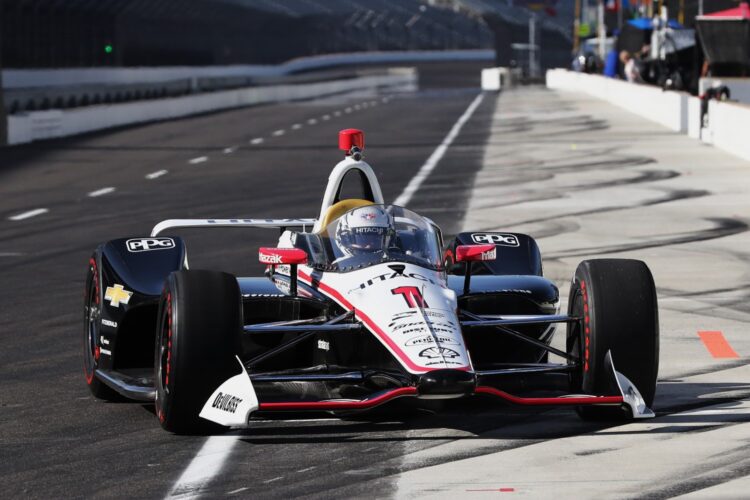 Newgarden Indycar Windscreen test comments from Indy