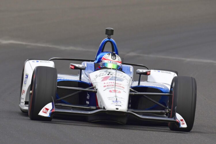 Rahal tops Thursday practice at Indy