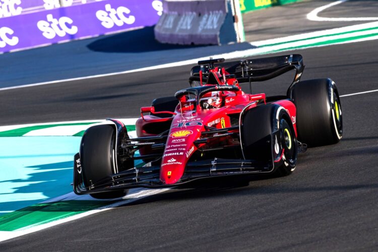 F1: Leclerc nips Verstappen to top FP3 for Saudi Arabian GP