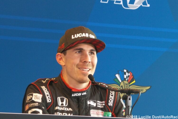 Wickens hit wall at Indy (Update)