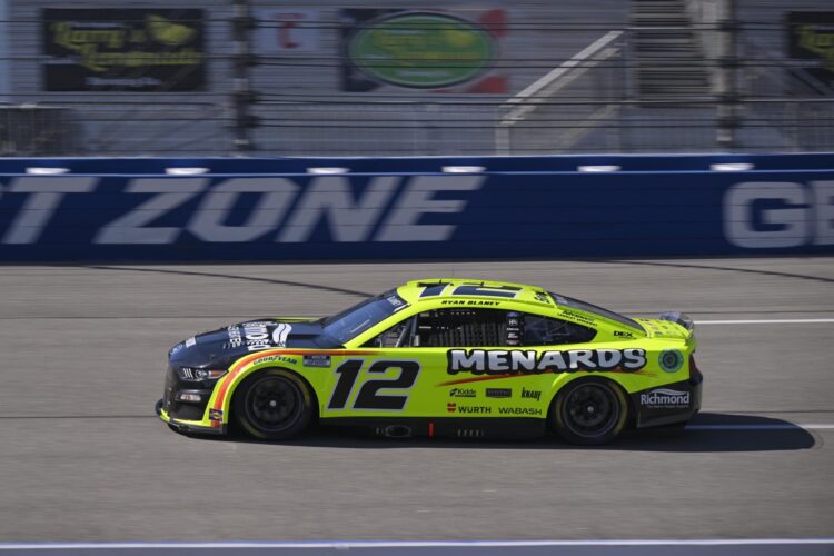 NASCAR: Blaney again on pole in powerful Penske Ford