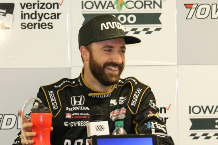 IndyCar Iowa Corn 300 post-race press conference