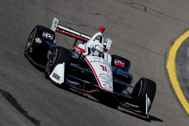 Newgarden leads Penske 1-2 in opening IndyCar practice