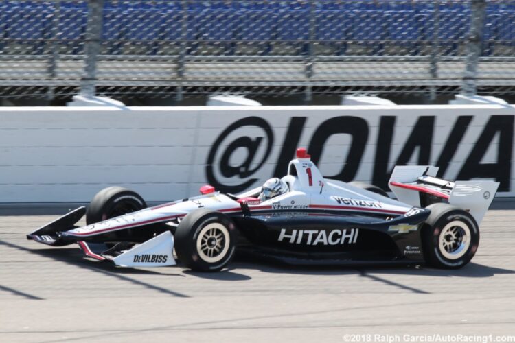 Newgarden and Rossi top final IndyCar practice