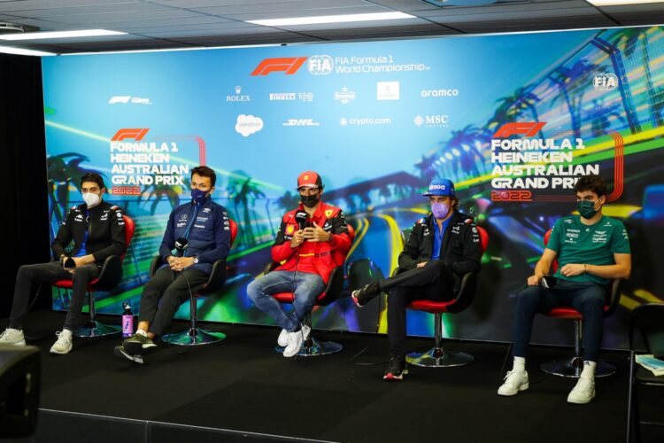 F1: Friday Australian GP Press Conference