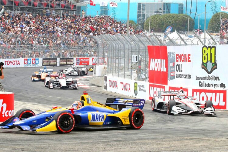 Rossi dominates to win the Grand Prix of Long Beach