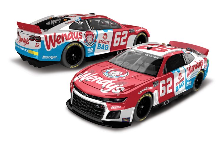 NASCAR: Wendy’s Sponsoring Noah Gragson, Beard Motorsports at Talladega