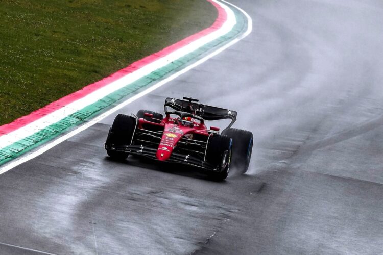 F1: Leclerc tops wet Imola practice ahead of qualifying