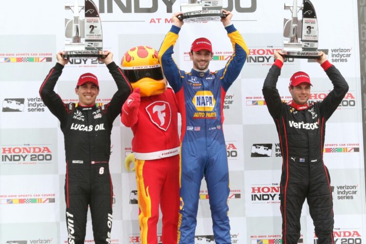 IndyCar Honda Indy 200 post-race press conference