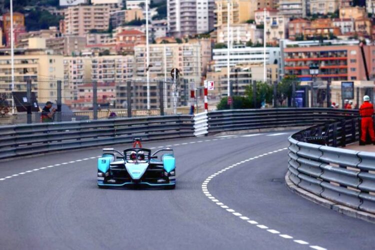 Formula E: Evans charges to pole in Monaco