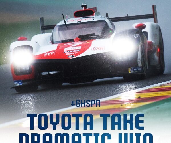 WEC: Toyota Wins Chaotic 6H Spa