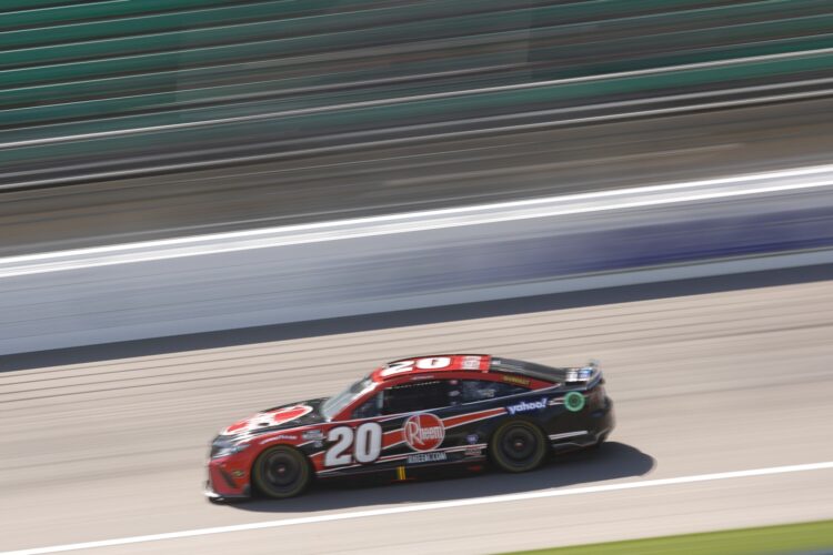 NASCAR: Bell wins pole in Kansas