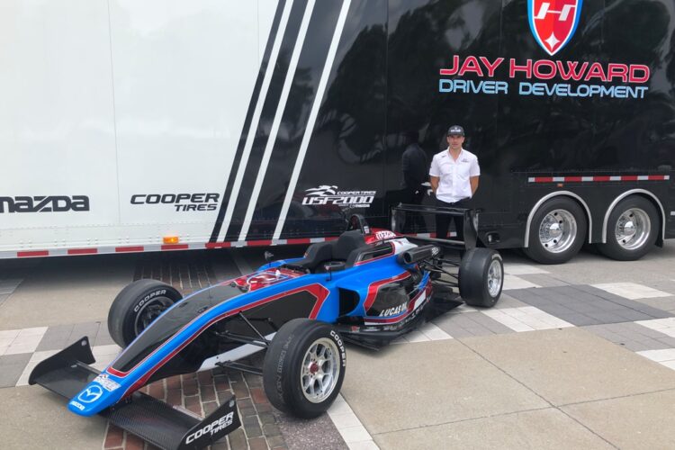 Jay Howard Driver Development Enters Mazda Road to Indy