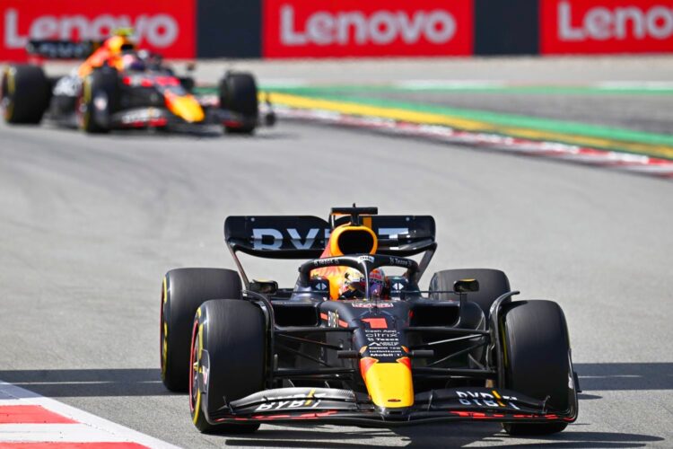 F1: Verstappen and Perez 1-2 for Red Bull before 126K fans