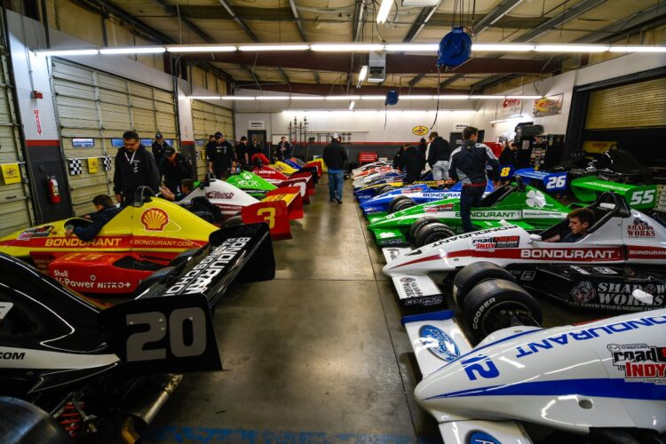 International Field Readies for Mazda Road to Indy Scholarship  Shootout