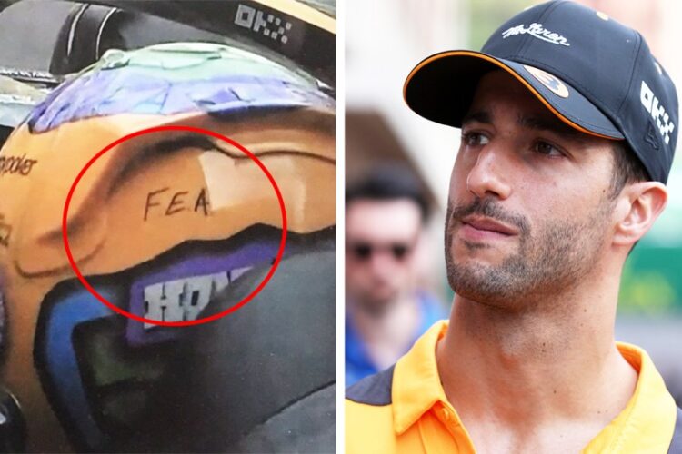 F1: Ricciardo plays down secret helmet message