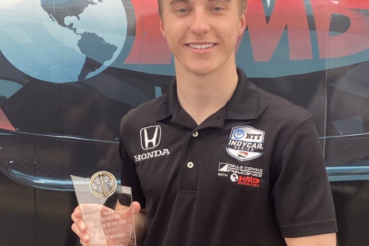 IndyCar: The real Indy 500 Rookie of Year gets a trophy