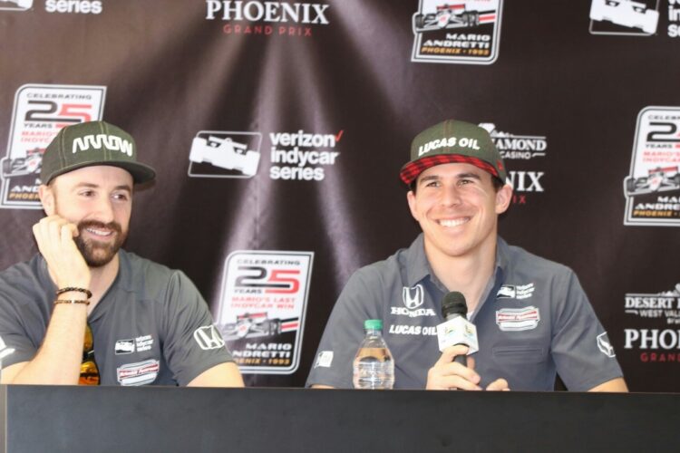 Q&A with Schmidt Peterson Motorsports Drivers at Indy