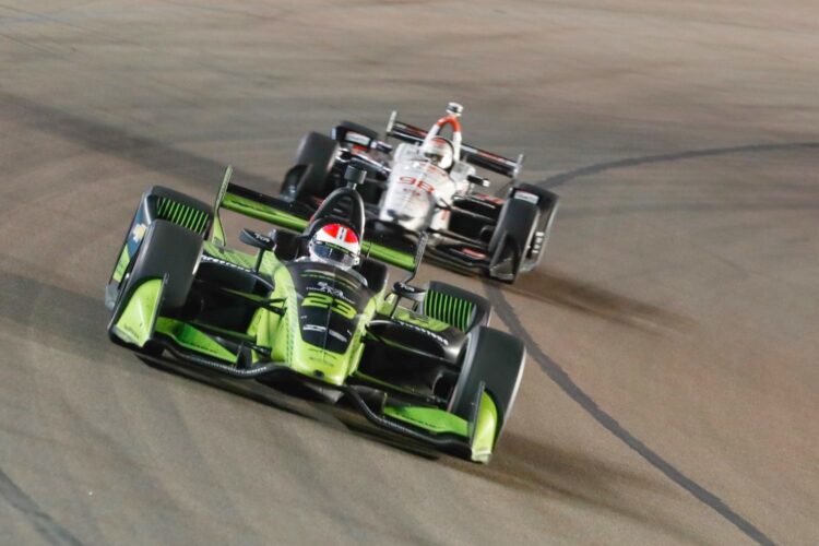 Kimball tops night IndyCar practice in Phoenix