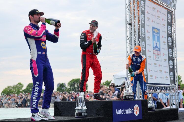 IndyCar: Detroit GP post-race press conference