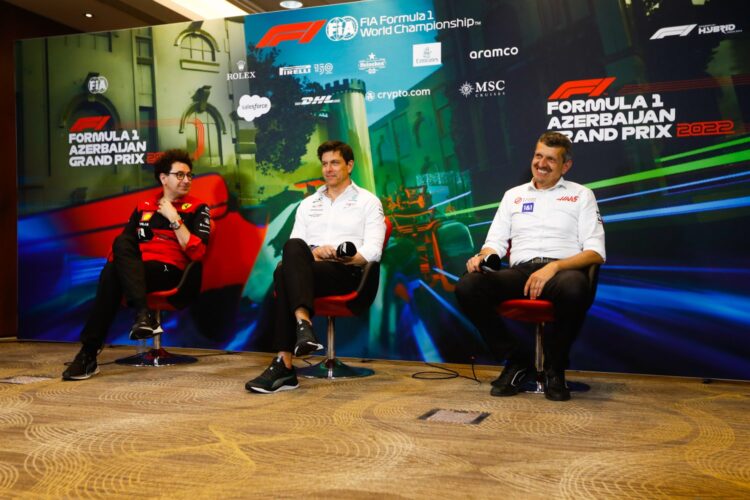 F1: Azerbaijan Saturday Team Rep Press Conference