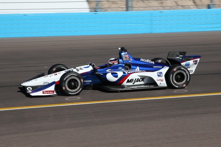 Rahal team runs 1-2 in 3rd IndyCar test session