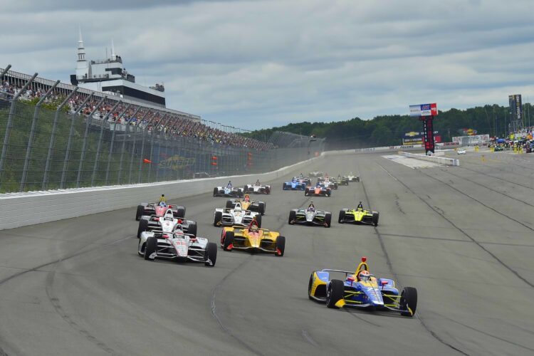 Pocono Raceway To Apply Traction Compound For NASCAR. Will it hurt IndyCar?