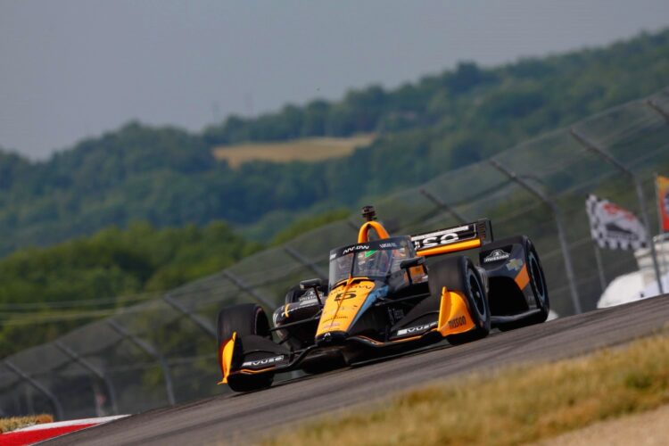 IndyCar: O’Ward wins pole at Mid-Ohio