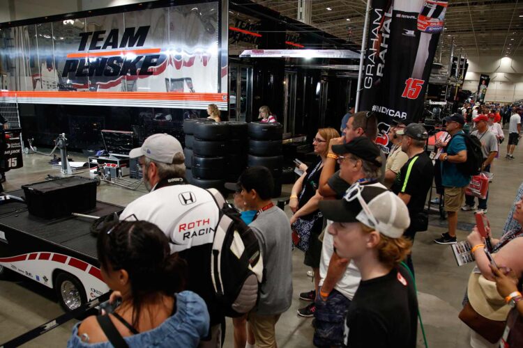 NASCAR may open Cup garage to fans (Update)