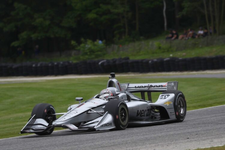 Newgarden stays on top in 2nd IndyCar practice (Update)