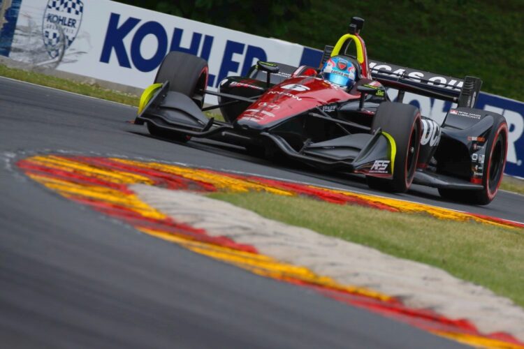 Wickens tops IndyCar practice 3 at Road America