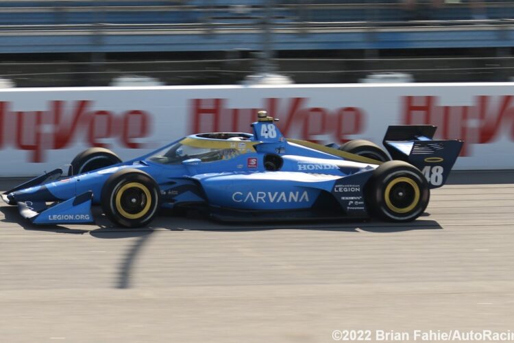 IndyCar: Jimmie Johnson’s sponsor craters again  (Update)