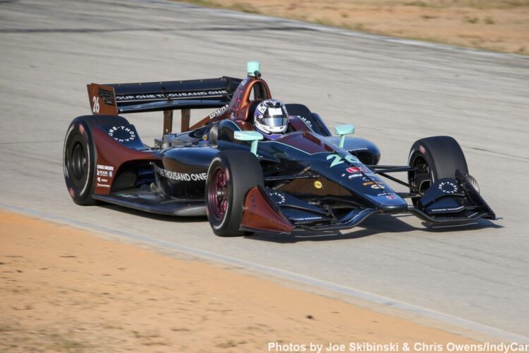 Group One Thousand One Unveils Zach Veach’s No. 26 Indy Car (Update)