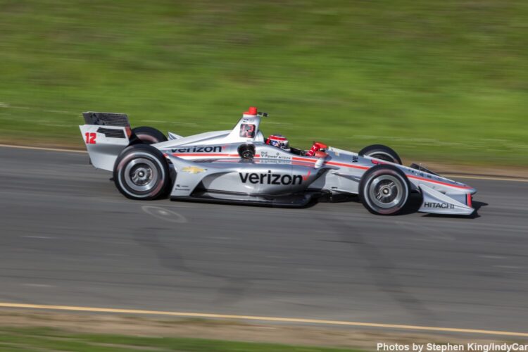 Scenes from IndyCar testing at Sonoma