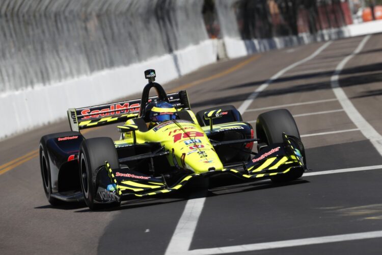 Drivers work on new car’s demands at St. Pete opening practice day