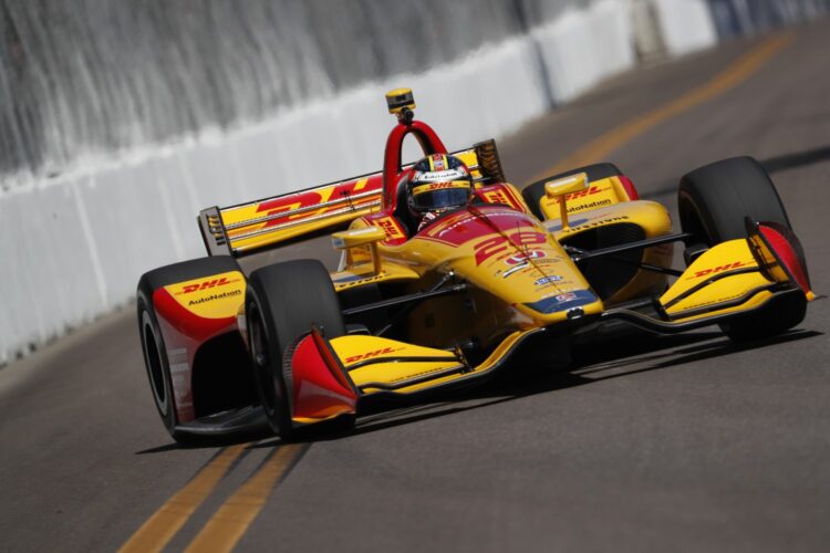 Hunter-Reay tops Practice 2 in St. Petersburg