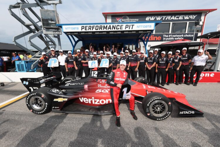 IndyCar: Saturday Night Starting Lineup